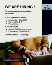 Lowongan Kerja Di Jakarta Barat Cengkareng Part Time